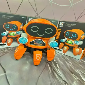 ROBOT BAILARIN LUCES MUSICA NIÑO