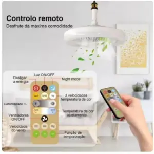 Bombillo Ventilador Led Humificador