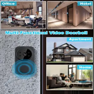 Timbre Digital con Cámara WiFi: Seguridad Inteligente para tu Hogar - Timbre Digital Con Camara Wifi