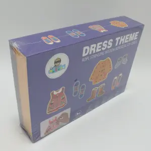 juego encajable en madera figuras