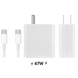 Cargador De Pared Xiaomi 67w Carga Rápid