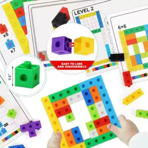 Juego De Matematicas Didactico Cubos