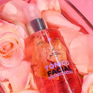 Tónico facial de rosas