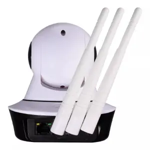 Camara Seguridad Tres Antenas Wifi
