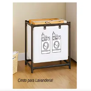 CESTA ORGANIZADORA DE ROPA X1