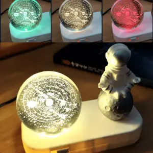 Esfera Iluminada Astronauta