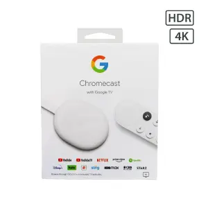 Google Chromecast 4k 8gb Snow Con 2gb De