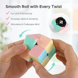 Cubo Rubik 2x2 Moyu Meilong Macaron
