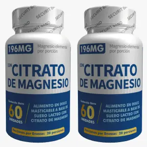 Citrato De Magnesio X 60 Und x 2 und