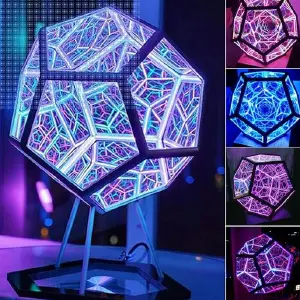 LAMPARA LED ARTE ESPACIAL GEOMETRIA LUCE