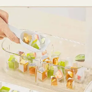 MOLDE BANDEJA DE HIELO SILICONA