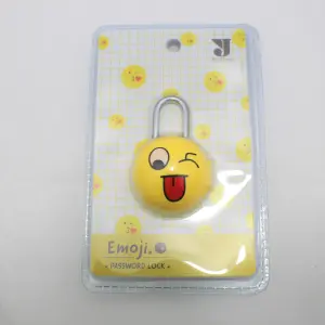 CANDADO CON COMBINACION FORMA EMOJI