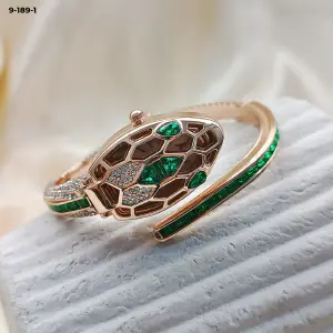 9-189 COBRE LUXUR ARO SERPIENTE PIEDRA