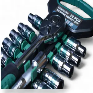 Juego de Copas y Ratchet 20 pcs