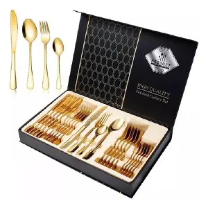 set cubiertos de lujo