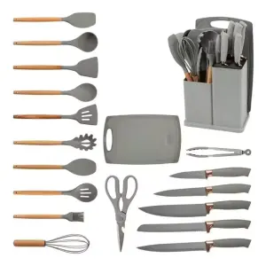 SET DE UTENSILIOS DE COCINA DE SILICONA