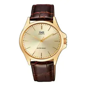 Reloj Qyq Caballero Qa06j100y Cuero