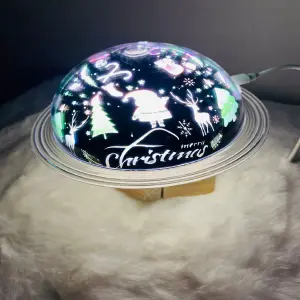 lampara navidad proyector