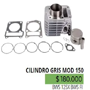 Kit cilindro revo repotenciado biwis 150