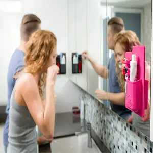 Organizador Para Pared  Baño Silicona