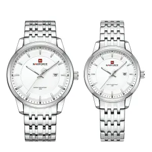 Reloj Naviforce Pareja Nf9228m Crono Lov