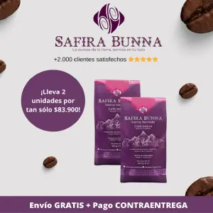 1. Café Safira Bunna pac x2 MOLIDO