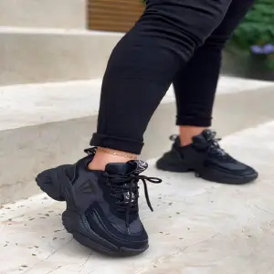 Tenis casual de mujer Dublin Todo Negro