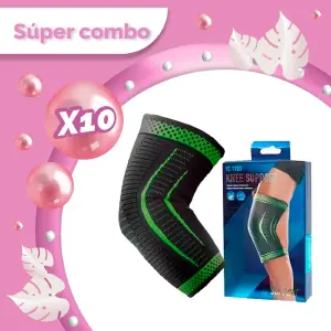 10x Rodillera De Compresión Deportiva Kn