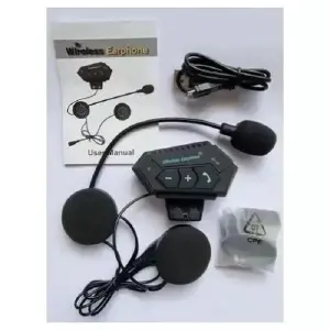 Intercomunicador Auriculares Casco bt12
