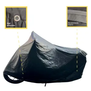Carpa 100% Impermeable Moto