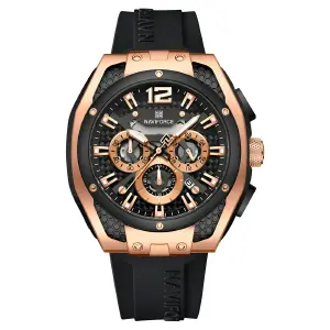 Reloj Naviforce Deportivo Nf8063 Goma Ho