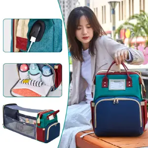 Morral Pañalera Portátil Multifuncional