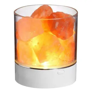 Lampara Aromatizante Sal Natural Ambient