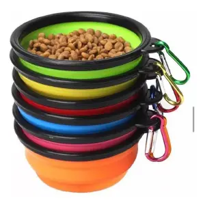 PLATO COMEDERO PORTATIL CON HEBILLA