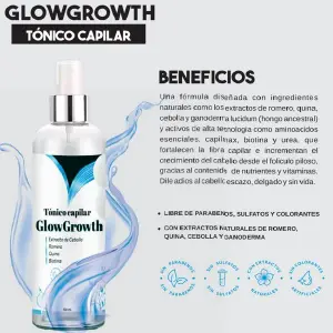 Cos Glowgrowth Tónico Capilar 100ml