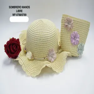 SOMBRERO MANOS LIBRE WF-0788.89 BEISH