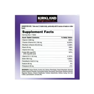 Super B Complex Kirkland X 500