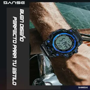 RELOJ SANSE N\AZUL DEPORT  HOMS-640G-6