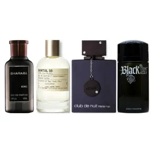 BHARARA+CLUBNUIT+SANTAL33+BLACKXS
