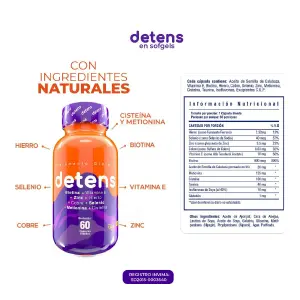 Detens - capsulas para la caida del pelo