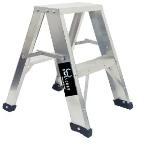 ESCALERA TIJERA DE ALUMINIO 2 PASOS