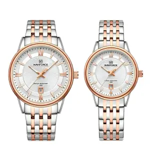 Reloj Naviforce Pareja Nf8040 Crono Love