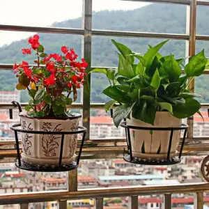 Soporte de flores colgante