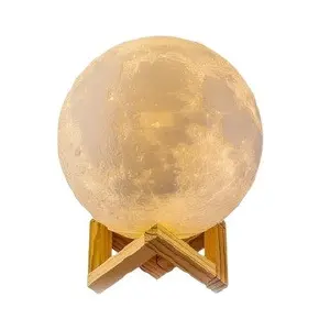 Humificador y lampara en forma de luna c