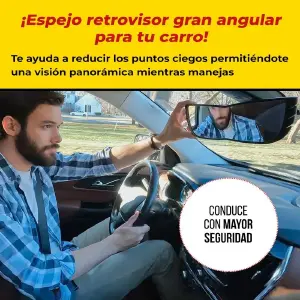 RETROVISOR ESPEJO CARRO ANGULAR