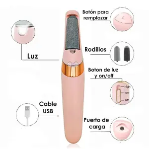 Removedor De Callos Portátil Recargable