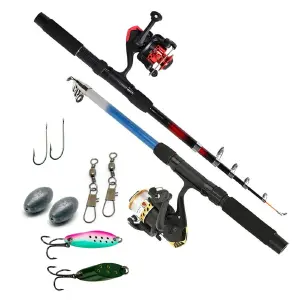 2X Combo Caña Cuchara RADA: Experiencia de Pesca Inigualable - 2X Combo Caña Cuchara RADA