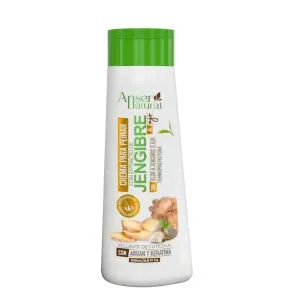 Crema para peinar jengibre y ajo