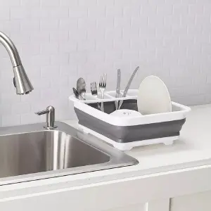 Escurridor De Platos Plegable plastico