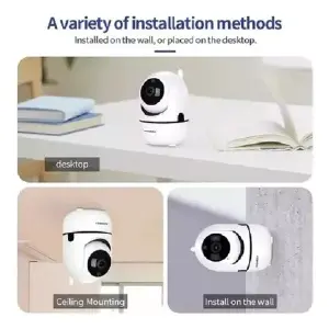 Camara Ip Robot 1 Antena App Wifi Visión